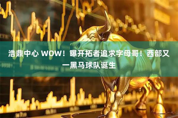 浩鼎中心 WOW！曝开拓者追求字母哥！西部又一黑马球队诞生